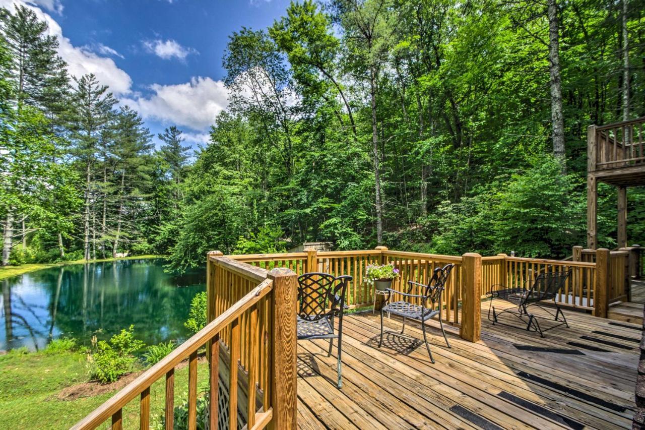 Serene Todd Getaway With Private Pond And Creek Views! Exterior photo