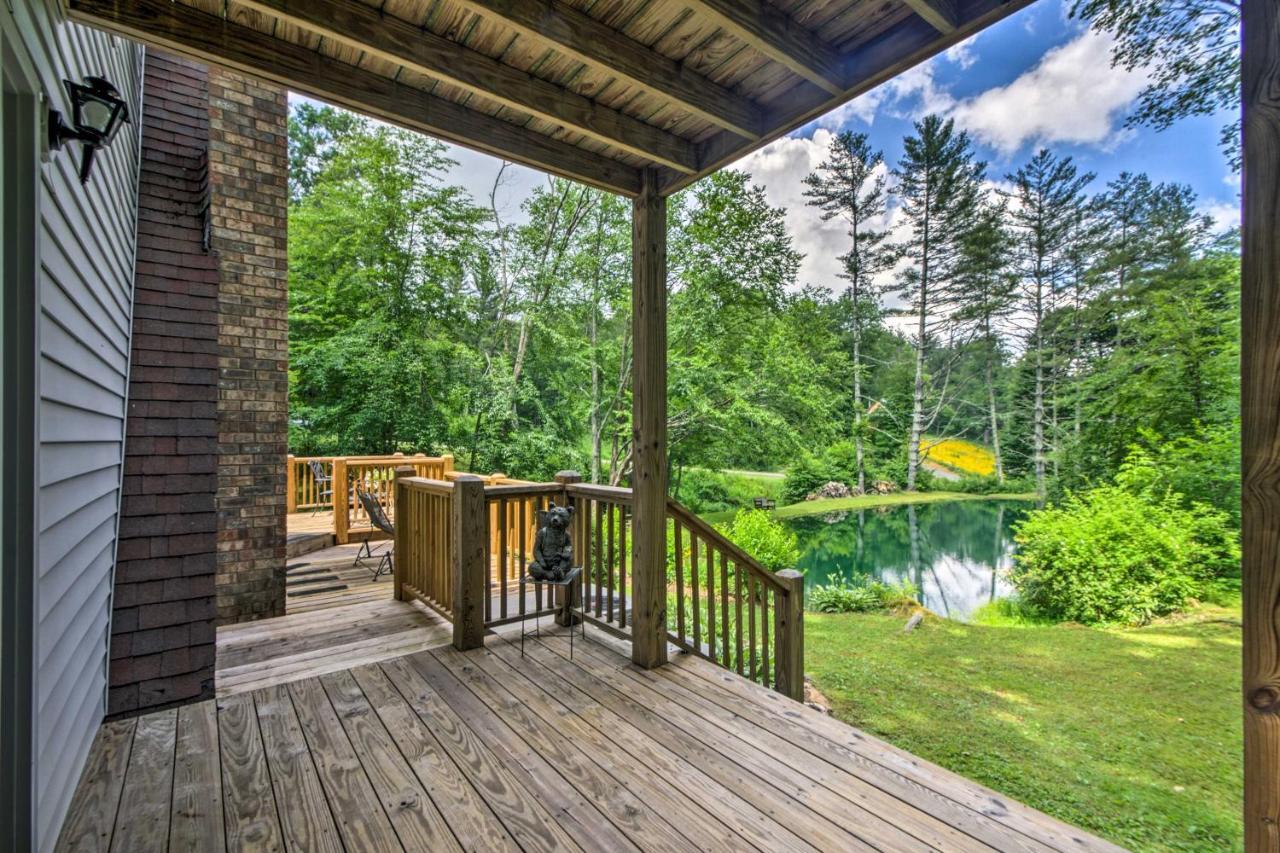 Serene Todd Getaway With Private Pond And Creek Views! Exterior photo