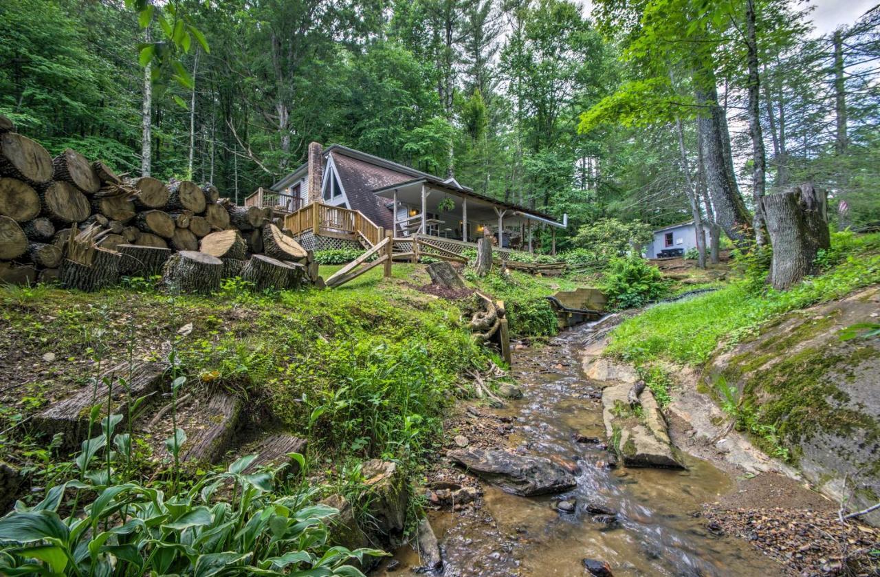 Serene Todd Getaway With Private Pond And Creek Views! Exterior photo
